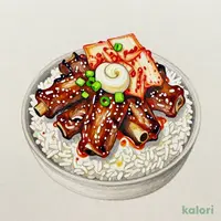 キムチカルビ丼(元祖盛)