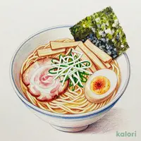 ねぎラーメン(味玉入り)