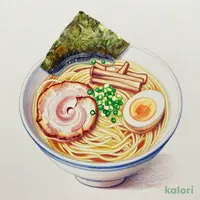 白河童ラーメン(味玉入り)