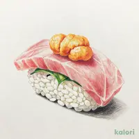 ごちそう　うに中とろ