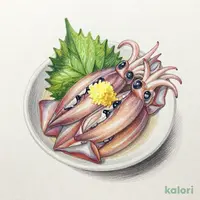 釜揚げほたるいか小鉢