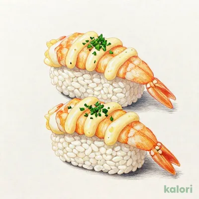 えび天にぎり ～ふじりんごのクリーミーマヨソース～
