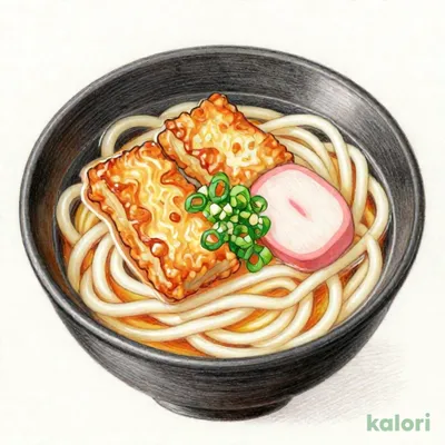 まぐろ節香る まぐろ天うどん