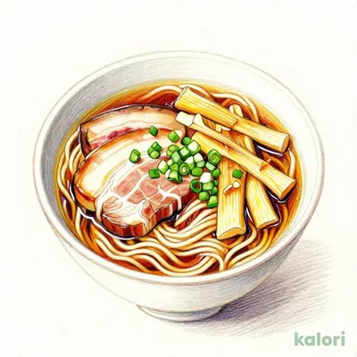 コク旨醤油ラーメン (メンマチャーシュー)