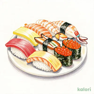 Assorted Sushi Platter (11 Types), 3 Servings