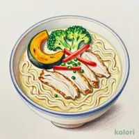 銀座篝（かがり）監修 濃厚鶏白湯ラーメン ～蒸し鶏のせ～