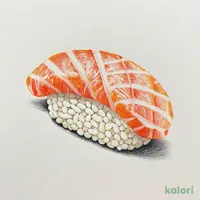 大ぶりとろサーモン