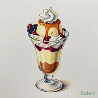 秋色プレミアムプリンパフェ 醤油キャラメルアイス仕立て
