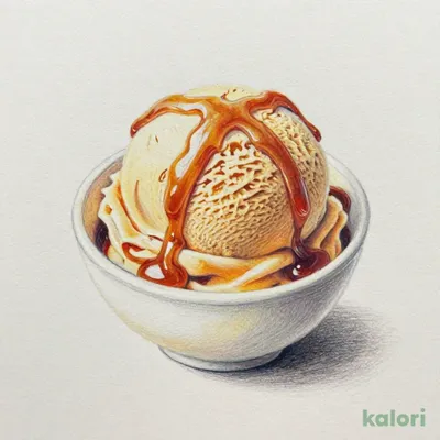 醤油キャラメルアイス