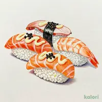 ３種のトリュフマヨ寿司 食べ比べ