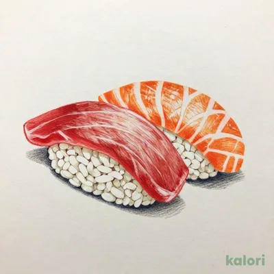 まぐろ・サーモン二種盛り