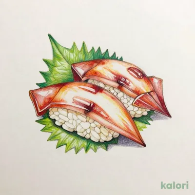 Red Squid Tentacles (Shiso)