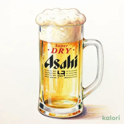 アサヒスーパードライ 生ビール(中)