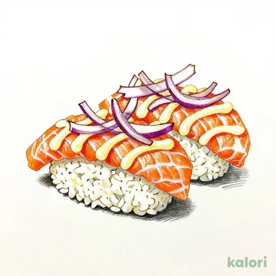 Onion Salmon Mayo