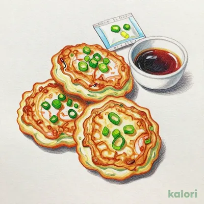 海鮮チヂミ(３枚) ～李朝園のタレ使用～