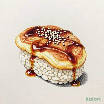 海鮮チヂミにぎり ～李朝園のタレ使用～
