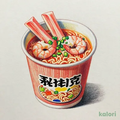 鯛スープの海鮮 辛ラーメン