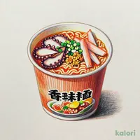 鯛スープの海鮮 辛ラーメン ~辛ラーメンおすすめ!味変プレート~
