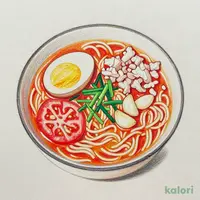 トマト辛麺 (スモールサイズ・中華麺100g)