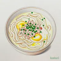 白い辛麺 (レギュラーサイズ・うどん麺200g)