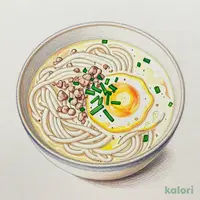 白い辛麺 (スモールサイズ・うどん麺200g)