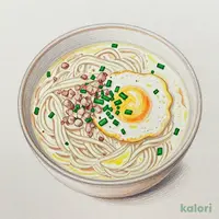 白い辛麺 (スモールサイズ・ちぢれ麺120g)