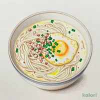 白い辛麺 (スモールサイズ・中華麺100g)