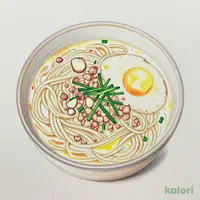 白い辛麺 (スモールサイズ・太麺130g)