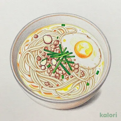 白い辛麺 (スモールサイズ・太麺130g)