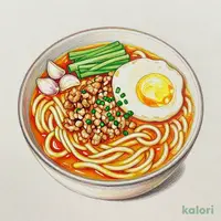 カレー辛麺 (レギュラーサイズ・うどん麺200g)