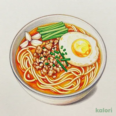 Curry Spicy Ramen (Regular, Curly Noodles)
