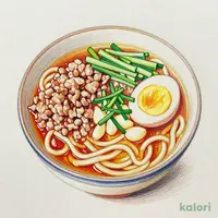 みそ辛麺 (レギュラーサイズ・うどん麺200g)