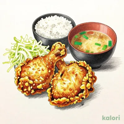 からやま定食(3個)