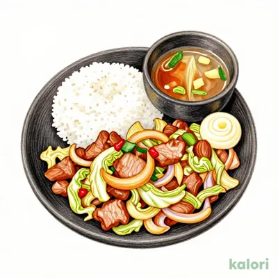Ginger Pork Set Meal