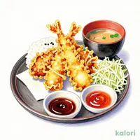 とり天合盛り定食