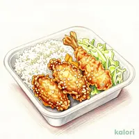 とり天合盛り弁当