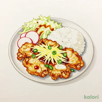 ねぎおろしからあげ弁当