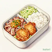 しょうが焼きの2種盛り弁当