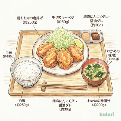 Kara Yosh Fried Chicken Set (5 pieces)