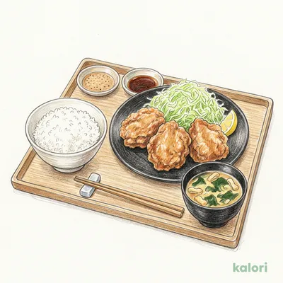 Kara Yosh Fried Chicken Set (3 pieces)