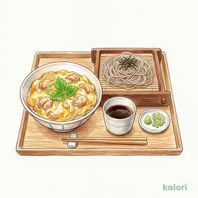親子丼＆もり蕎麦セット