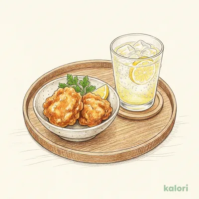 レモンサワー＆から揚げセット