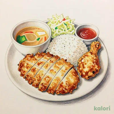 Yoku-bari Large Fried Chicken Set (1 Large Fried Chicken & 2 Thigh Fried Chicken)