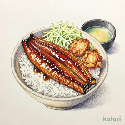 うな丼【ダブル】から揚げ・みそ汁セット