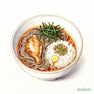 ★蕎麦2倍★鶏つけ汁蕎麦＆ミニ丼セット