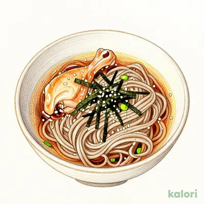 ★蕎麦2倍★鶏つけ汁蕎麦