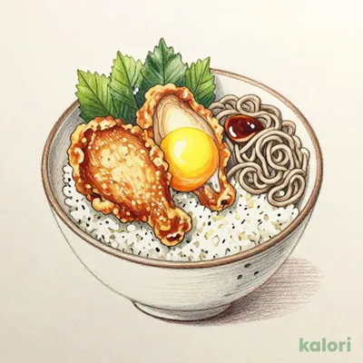 ★蕎麦2倍★から揚げ親子丼＆もり蕎麦セット