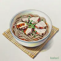 “埼玉秩父”背脂たっぷり　肉汁つけ蕎麦