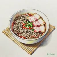 ★蕎麦2倍★“埼玉秩父”　背脂たっぷり　肉汁つけ蕎麦