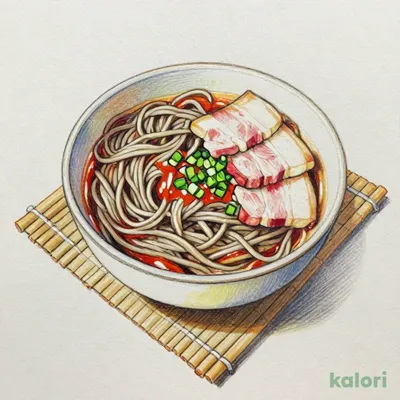 Saitama Chichibu Style Pork Broth Dipping Soba, Double Soba